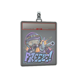 Sticker Slab | Freeze (Lenticular)