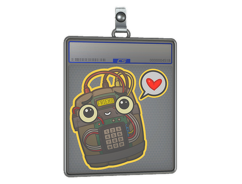 Pochette à sticker | Code d'ami