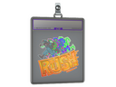 Sticker Slab | Rush 4x20 (Holo)