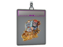 Sticker Slab | Door Stuck (Foil)