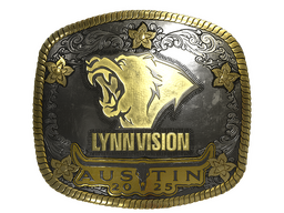 Sticker | Lynn Vision (Gold) | Austin 2025