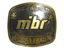 Sticker | MIBR (Gold) | Austin 2025