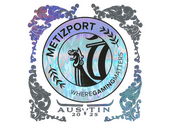 Наклейка | Metizport (голографическая) | Остин-2025