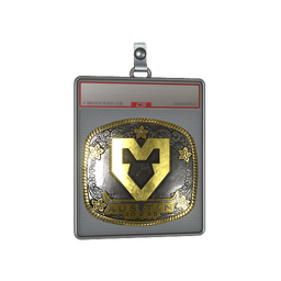 Sticker Slab | MOUZ (Gold) | Austin 2025