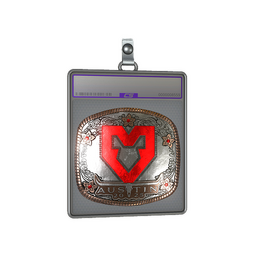 Sticker Slab | MOUZ (Foil) | Austin 2025