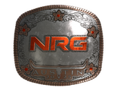 Наклейка | NRG (металлическая) | Остин-2025