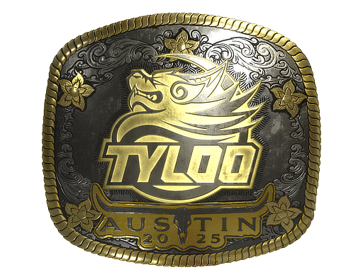 Sticker | TYLOO (Gold) | Austin 2025