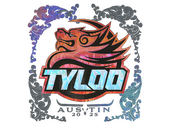 Наклейка | TYLOO (голографическая) | Остин-2025