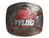 Наклейка | TYLOO (металлическая) | Остин-2025