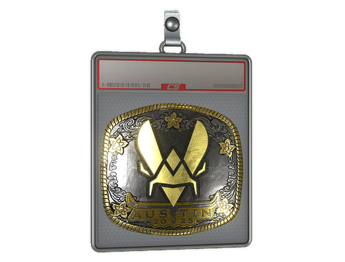 Invólucro de Autocolante | Vitality (Gold) | Austin 2025