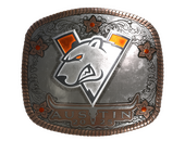 Наклейка | Virtus.Pro (металлическая) | Остин-2025