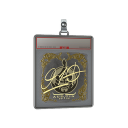 Sticker Slab | 910 (Gold) | Austin 2025