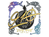 Наклейка | 910 (голографическая) | Остин-2025