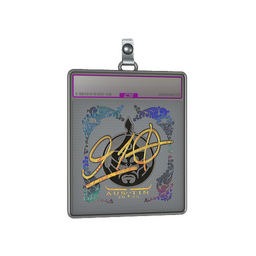 Sticker Slab | 910 (Holo) | Austin 2025