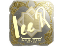 Sticker | 1eeR (Gold) | Austin 2025