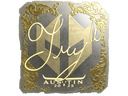 Sticker | TRY (Gold) | Austin 2025