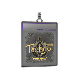 Sticker Slab | Techno4K (Foil) | Austin 2025