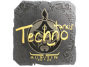 Sticker | Techno4K (Foil) | Austin 2025