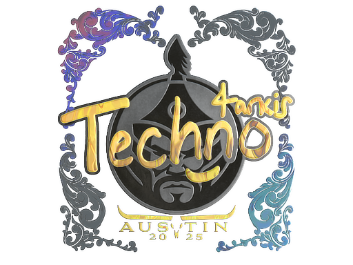 Sticker | Techno4K (Holo) | Austin 2025