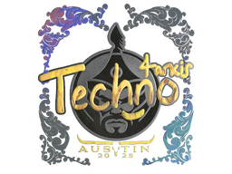 Sticker | Techno4K (Holo) | Austin 2025
