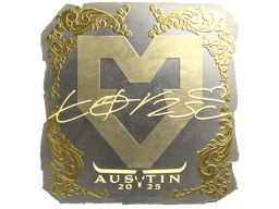 Sticker | torzsi (Gold) | Austin 2025