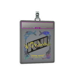 Sticker Slab | w0nderful (Holo) | Austin 2025