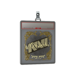 Sticker Slab | w0nderful (Gold) | Austin 2025