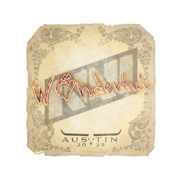 w0nderful | Austin 2025