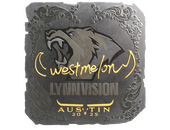 Sticker | westmelon (Foil) | Austin 2025