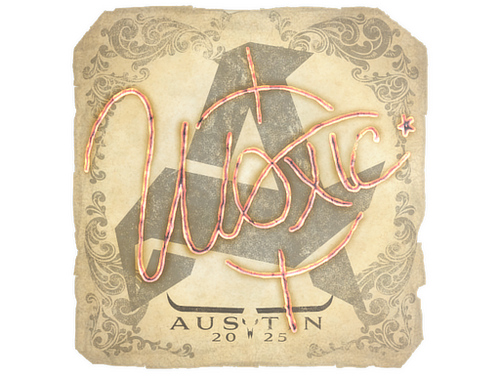 Pegatina | woxic | Austin 2025