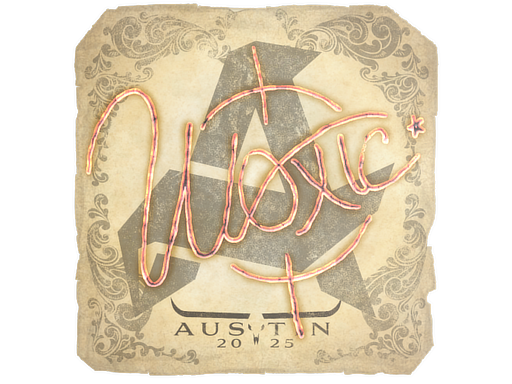 Sticker | woxic | Austin 2025