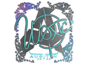 Sticker | woxic (Holo) | Austin 2025