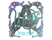 Наклейка | woxic (голографическая) | Остин-2025