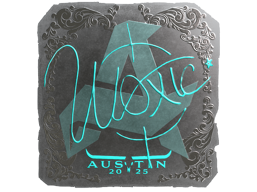 Sticker | woxic (Foil) | Austin 2025