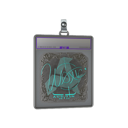 Sticker Slab | woxic (Foil) | Austin 2025