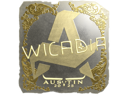 Sticker | Wicadia (Gold) | Austin 2025