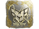 Sticker | yxngstxr (Gold) | Austin 2025