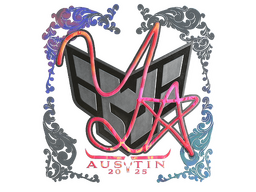 Sticker | yxngstxr (Holo) | Austin 2025