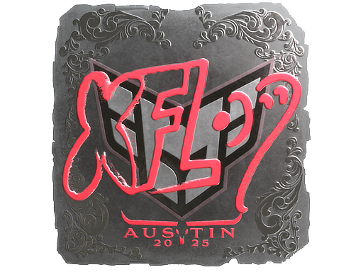 Sticker | xfl0ud (Foil) | Austin 2025