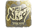 Sticker | xfl0ud (Gold) | Austin 2025