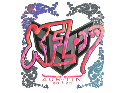 Sticker | xfl0ud (Holo) | Austin 2025
