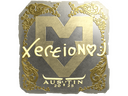 Sticker | xertioN (Gold) | Austin 2025