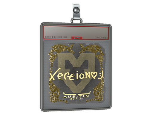 Sticker Slab | xertioN (Gold) | Austin 2025