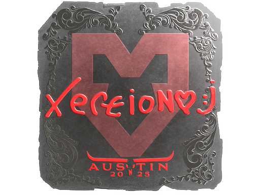 Sticker | xertioN (Foil) | Austin 2025