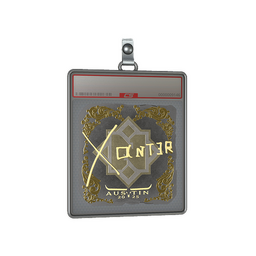 Sticker Slab | Xant3r (Gold) | Austin 2025