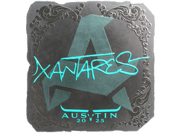 Sticker | XANTARES (Foil) | Austin 2025