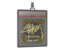 Sticker Slab | z4KR (Gold) | Austin 2025