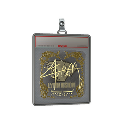 Sticker Slab | z4KR (Gold) | Austin 2025