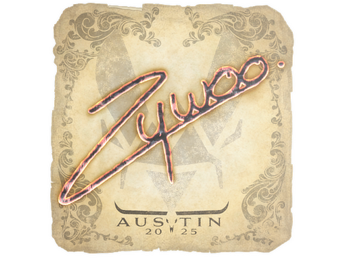 Naklejka | ZywOo | Austin 2025