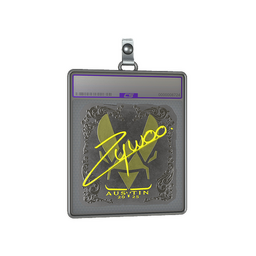 Sticker Slab | ZywOo (Foil) | Austin 2025